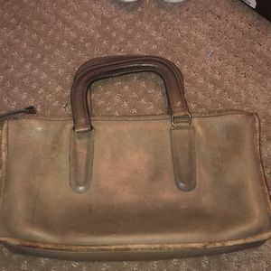 Vintage Coach Slim Satchel Compact